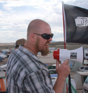 CL Turner (Ranger Queen Tut) - Archbishop of Communications and BED (Photo Courtesy of JL Gwilliam)